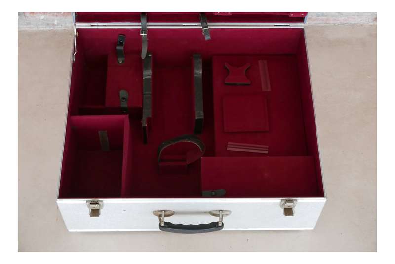 Bolex H16 reflex Alluminum flight case custom fitted original ex factory set