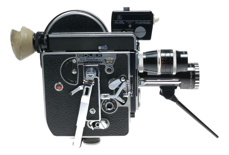 Bolex H8 Reflex camera 16mm Movie Som Berthiot Zoom 2.8/75mm Yvar