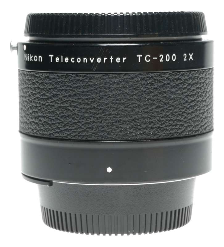 Nikon Teleconverter TC-200 2x camera SLR lens adapter vintage with caps