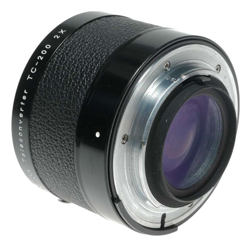 Nikon Teleconverter TC-200 2x camera SLR lens adapter vintage with caps