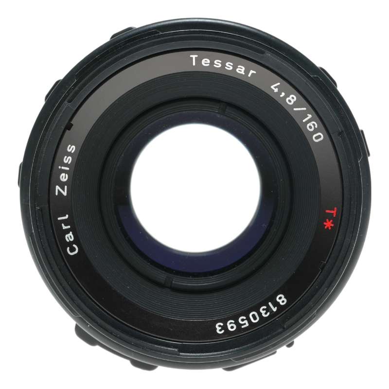 Zeiss Tessar 4.8/160 T* Hasselblad CB 160mm camera lens with caps