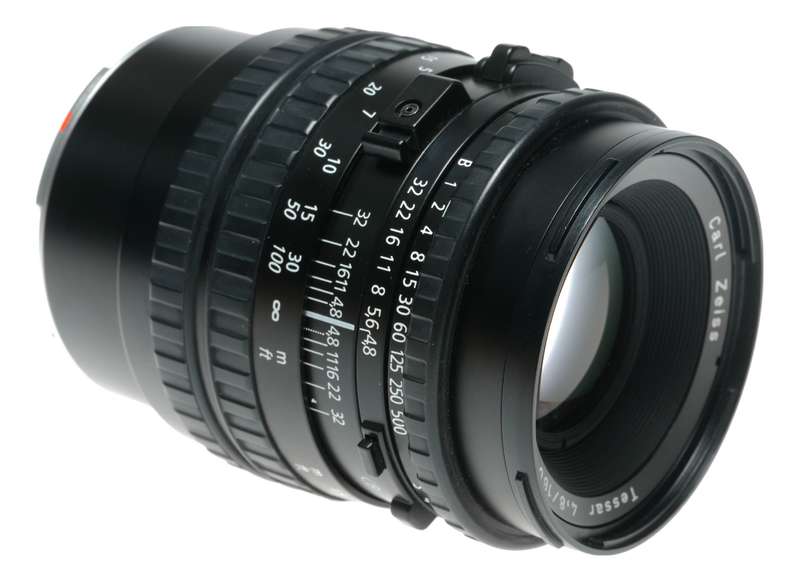 Zeiss Tessar 4.8/160 T* Hasselblad CB 160mm camera lens with caps