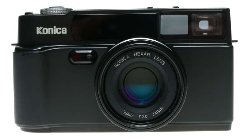 Konica Hexar 35mm Rangefinder Film Camera Black f2 35mm compact