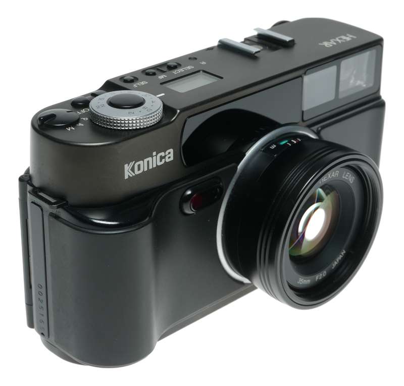 Konica Hexar 35mm Rangefinder Film Camera Black f2 35mm compact