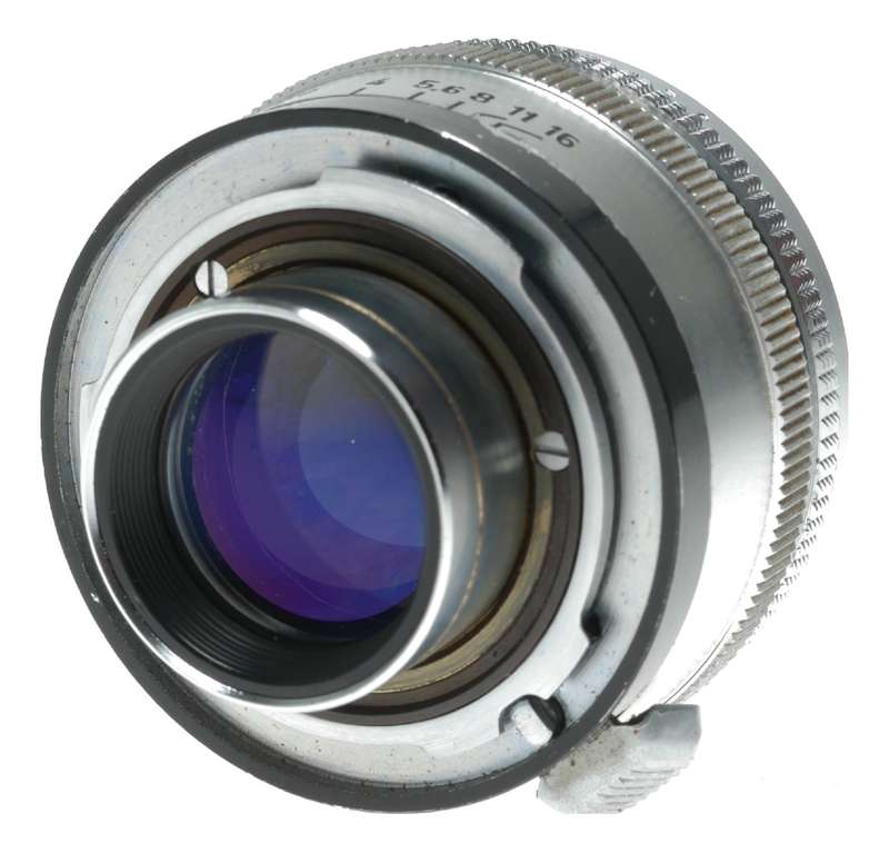 Voigtlander Ultron 2/50 mm vintage lens Prominent camera Proximeter hood set