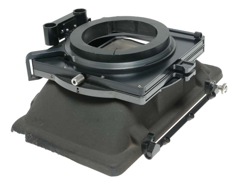 Van Diemen Arriflex Cine camera Matt Box filter holder with rails in used condition