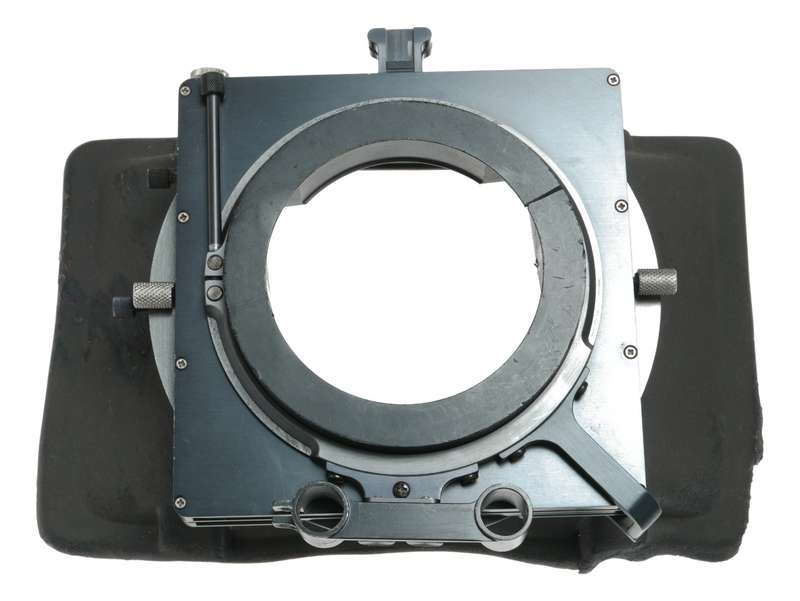 Van Diemen Arriflex Cine camera Matt Box filter holder with rails in used condition