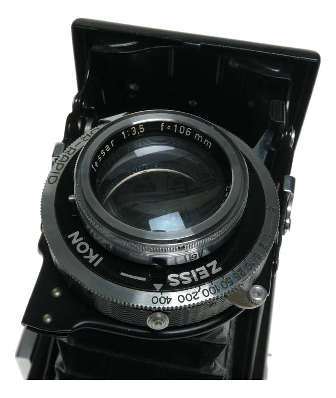 Zeiss-Opton Ikonta camera 521/2 Tessar 1:3.5 f=106 mm RARE 106mm ! 6x9