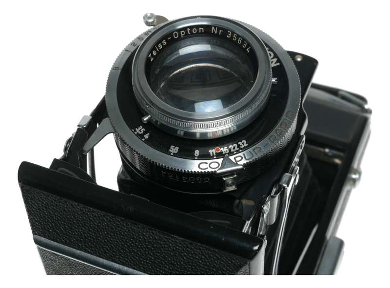 Zeiss-Opton Ikonta camera 521/2 Tessar 1:3.5 f=106 mm RARE 106mm ! 6x9