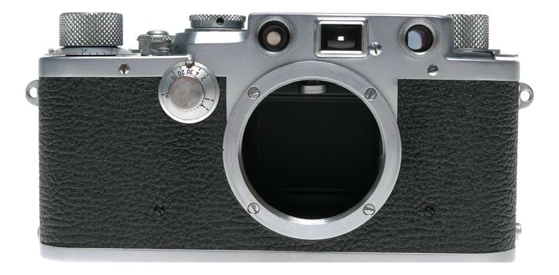 Leica IIIF RF film camera Leitz Elmar f=5cm 1:3.5 Red Scale 3.5/50 CLA'd