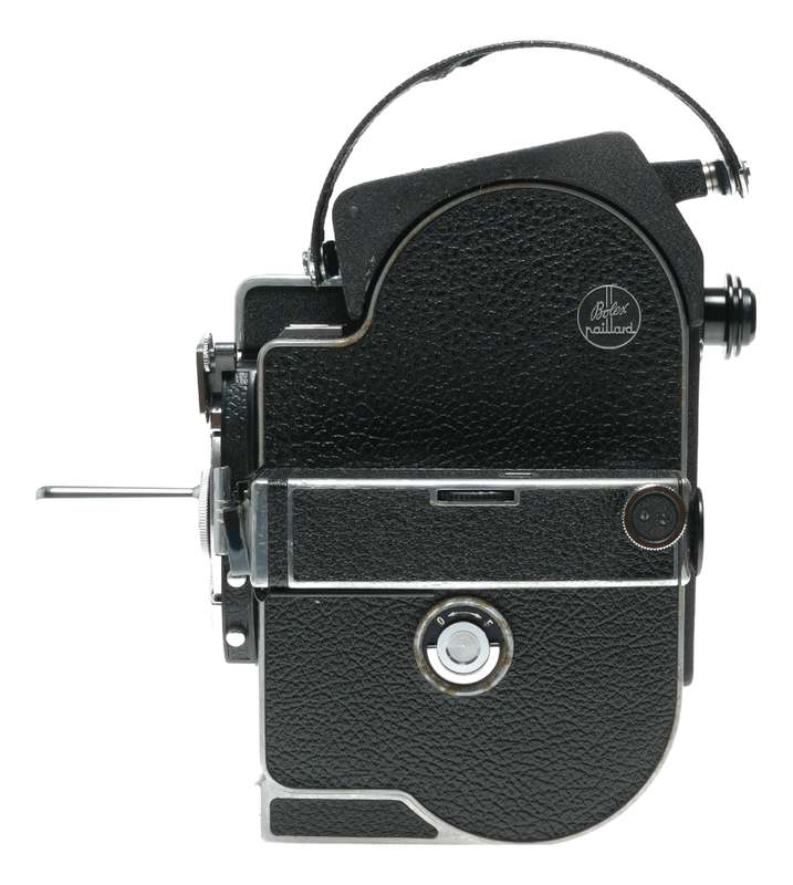 Bolex H16 Rex 5 film 16mm movie camera body 3 lens rotating turret