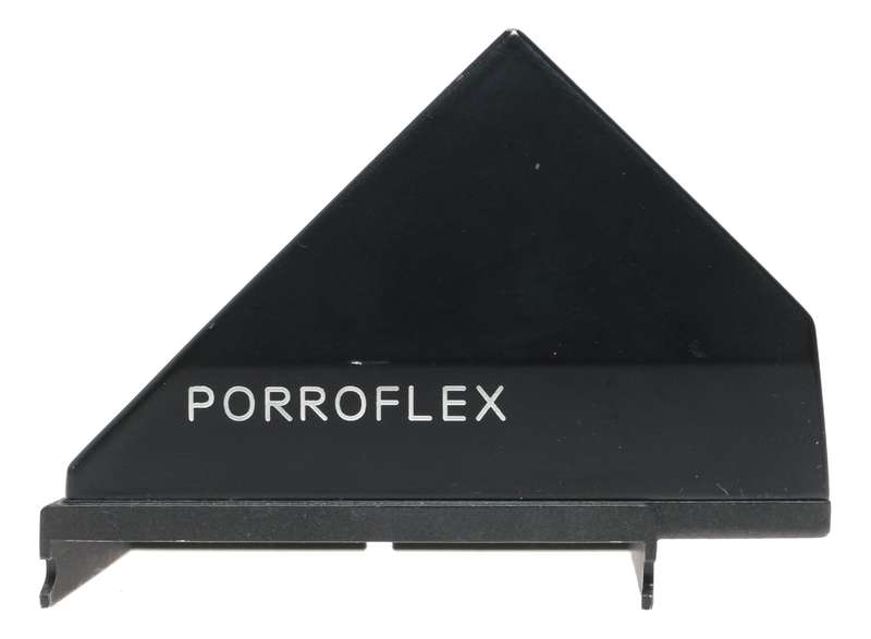 Poroflex Nippon Kogaku TLR view finder attachment for Mamiya