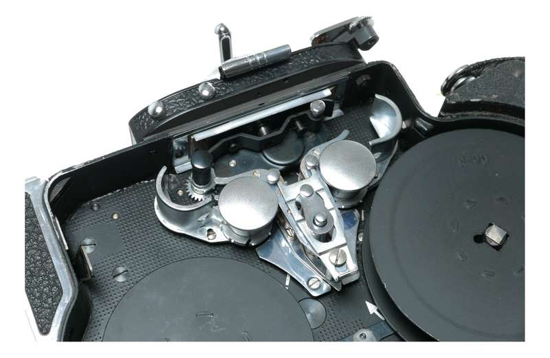 Bolex H16 Rex 5 film 16mm movie camera body 3 lens rotating turret