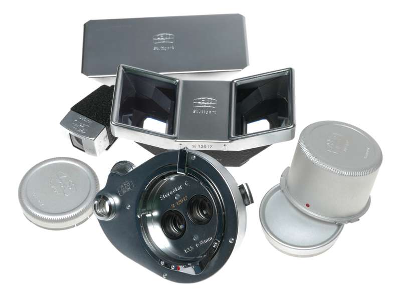 Zeiss Stereotar C 1:3.5 f=35mm Stereo camera twin lens Contax st 12617