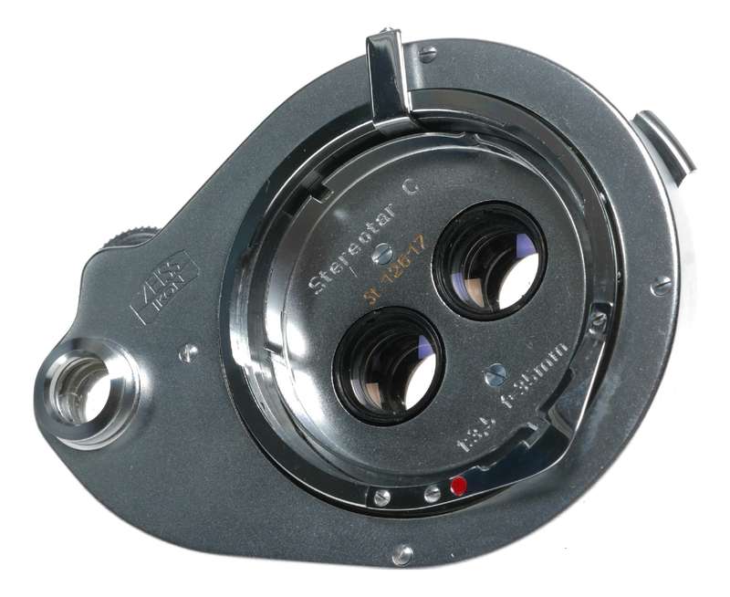 Zeiss Stereotar C 1:3.5 f=35mm Stereo camera twin lens Contax st 12617