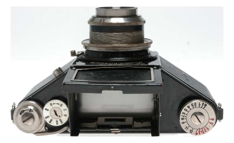 Exakta camera Trioplan 1:2.8 f=7.5cm Meyer Gorlitz rare lens