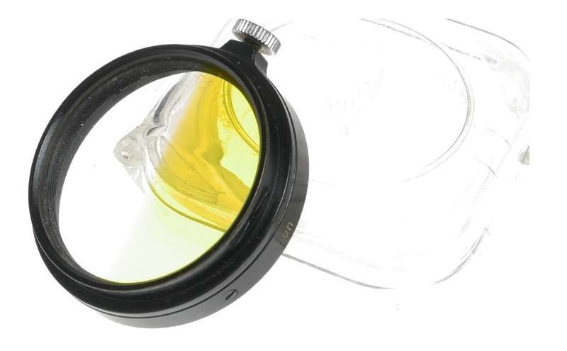 Leitz Oben yellow vintage camera lens filter