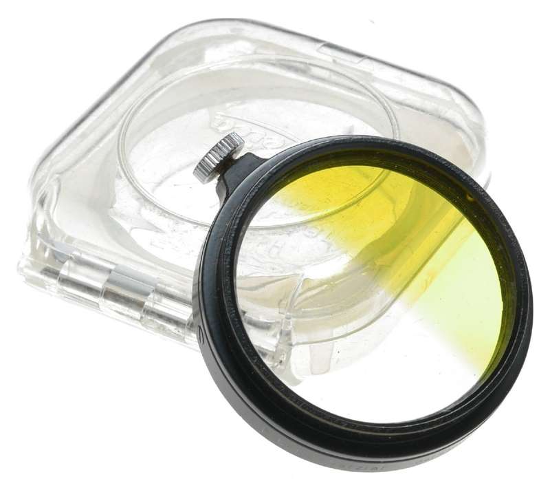 Leitz Oben yellow vintage camera lens filter