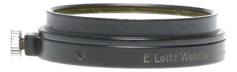 Leitz Oben yellow vintage camera lens filter