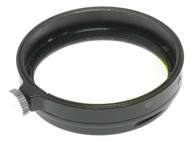 Leitz Oben yellow vintage camera lens filter