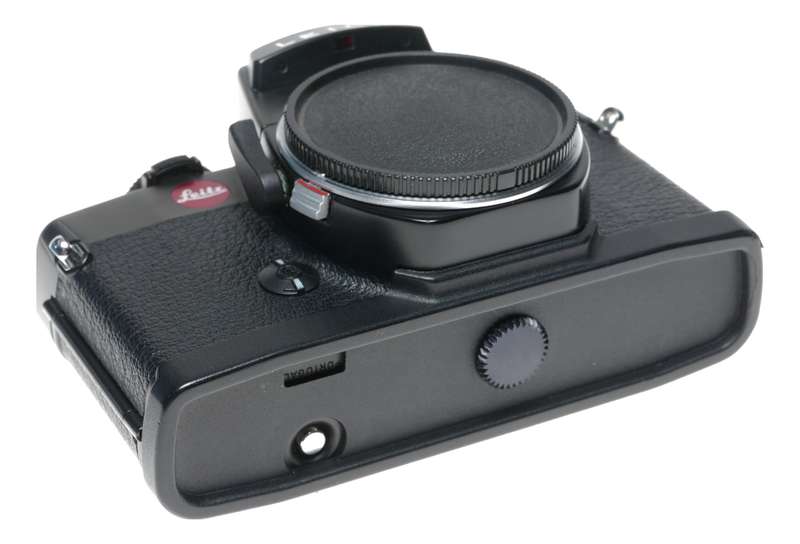 Leica R4 Black 35mm film camera body Leitz SLR strap and instruction manual