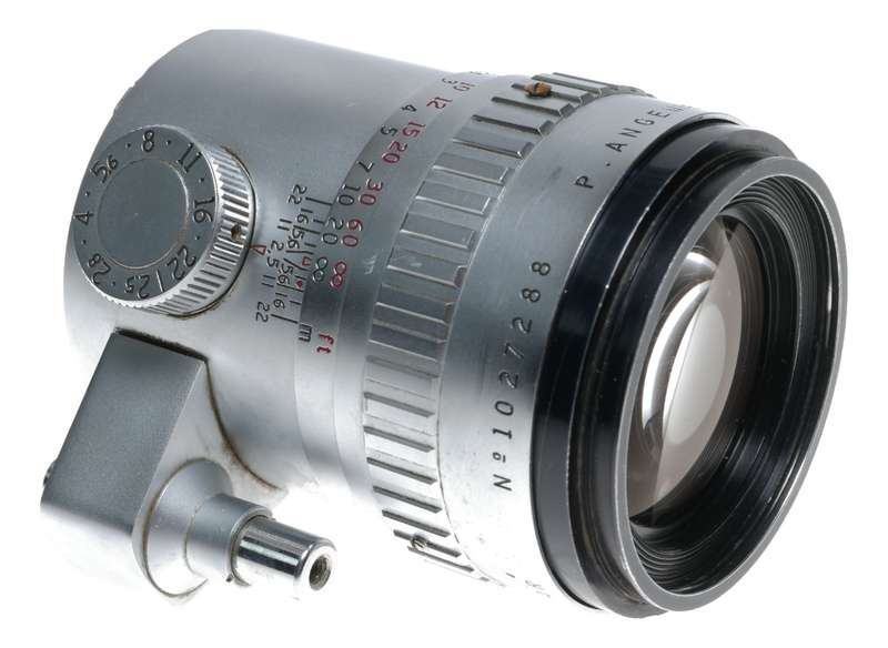 Alpa Alfitar 1:2.5/90 Vintage chrome camera lens 90mm prime