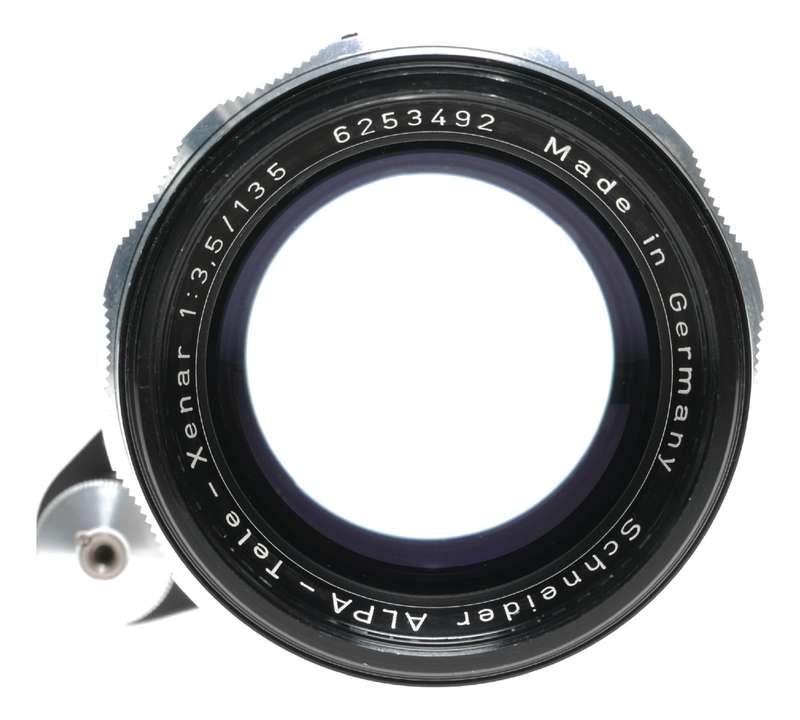 Alpa-Tele-Xenar 3.5/135 reflex 35mm film camera Schneider lens