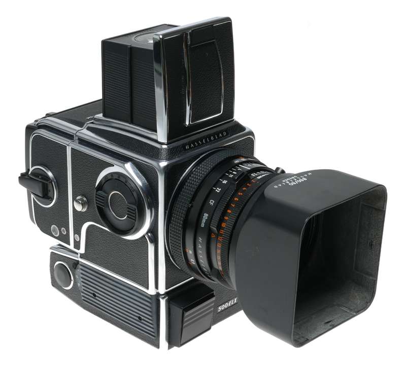 500 ELX Hasselblad camera Planar 2.8/80mm Zeiss T lens film kit