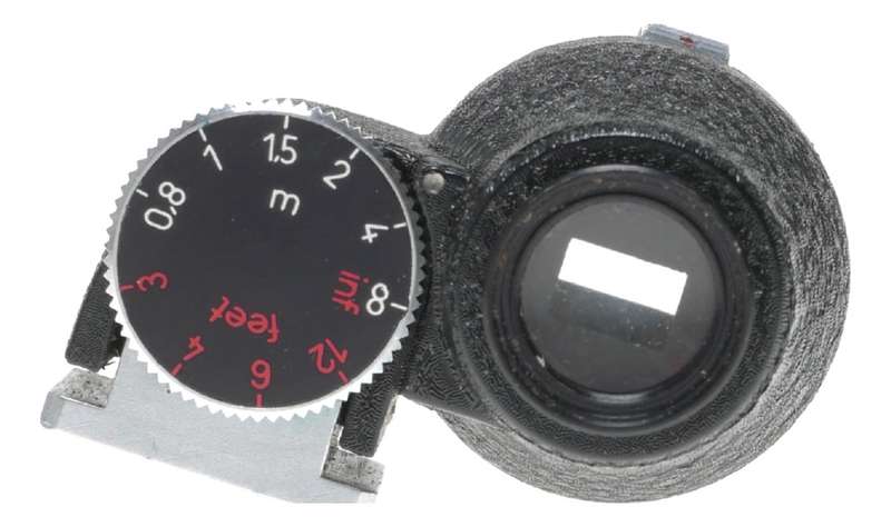 Kodak vintage camera parts viewfinder and a lens hood shade
