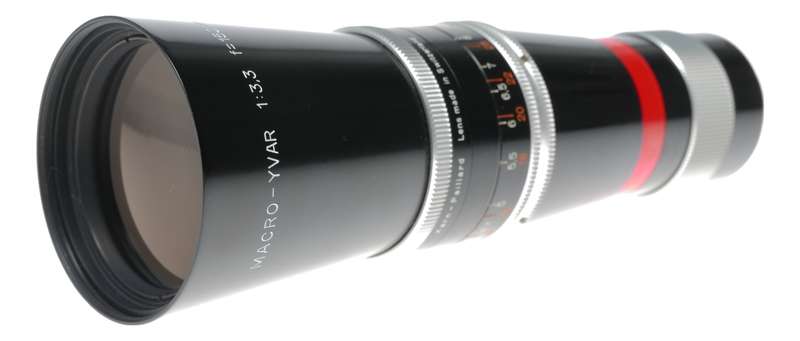 Macro-Yvar 1:3.3 f=150mm Bolex Cine Camera Lens filter caps case hood set