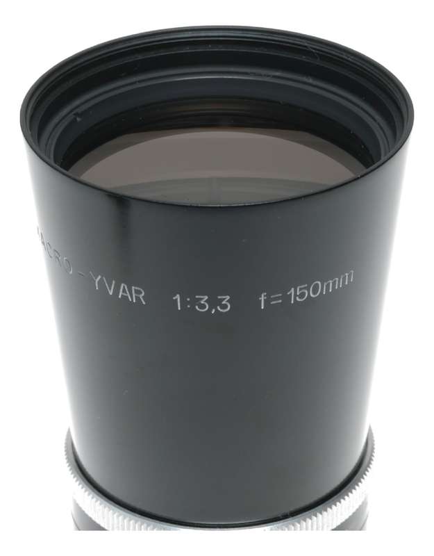 Macro-Yvar 1:3.3 f=150mm Bolex Cine Camera Lens filter caps case hood set
