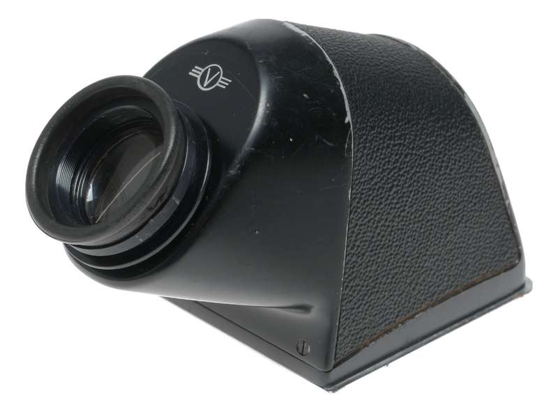 Hasselblad angled prism finder 45 degree back used clean glass fits 500C/M