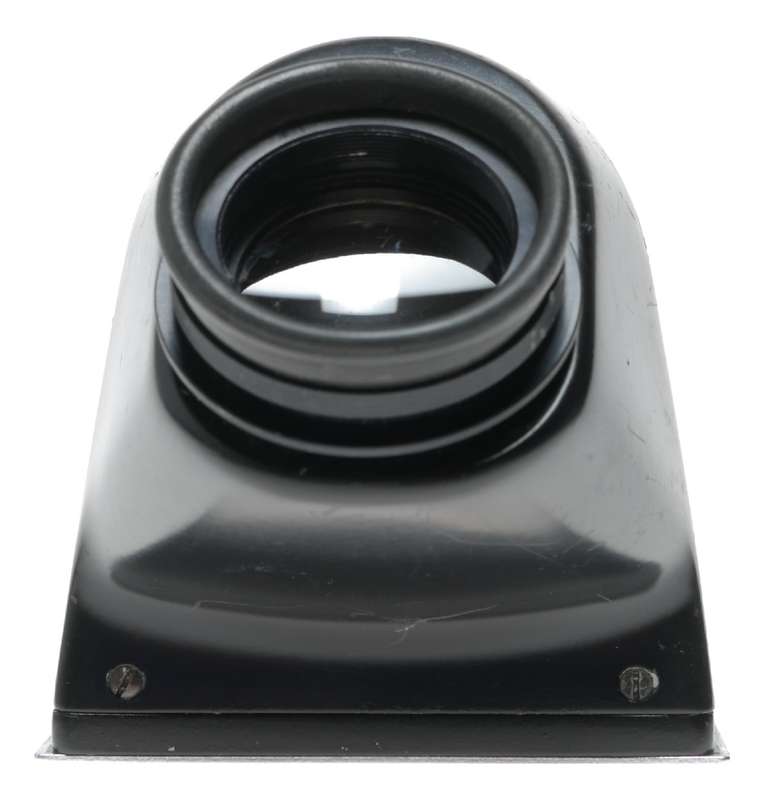Hasselblad angled prism finder 45 degree back used clean glass fits 500C/M