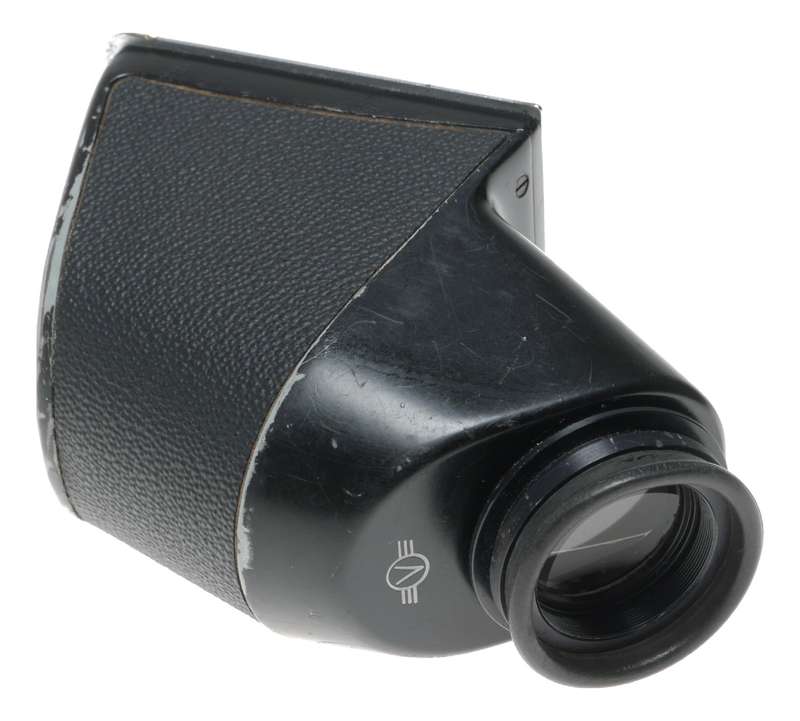 Hasselblad angled prism finder 45 degree back used clean glass fits 500C/M