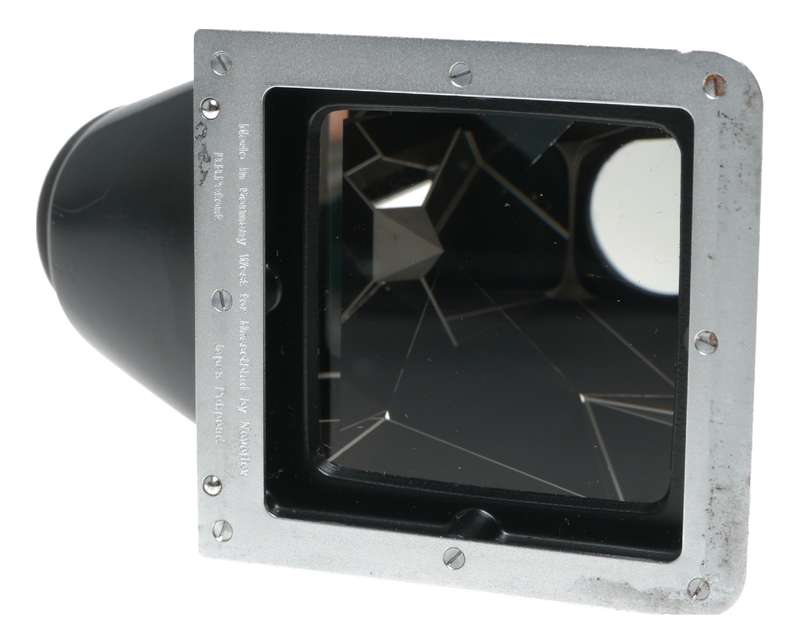Hasselblad angled prism finder 45 degree back used clean glass fits 500C/M