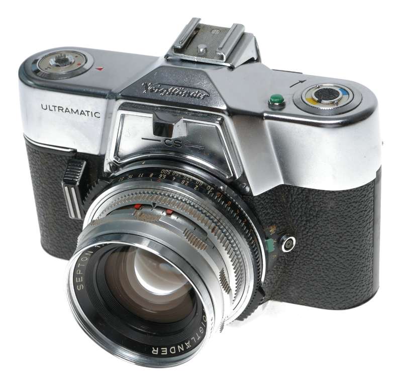 Ultramatic CS Voigtlander Septon 2/50 SLR vintage film camera