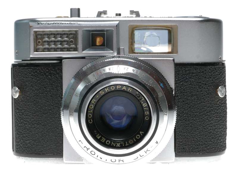 Vitomatic II Voigtlander compact film camera color-Skopar 2.8/50