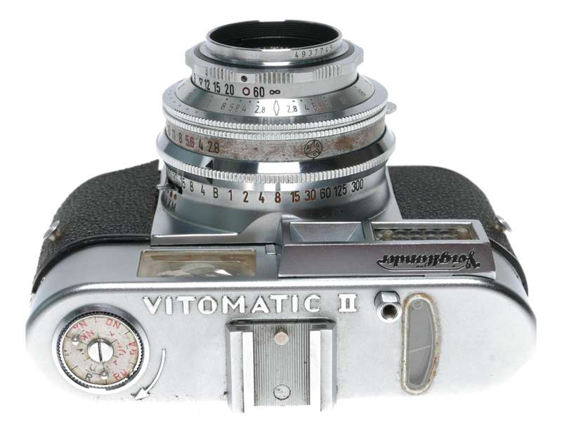 Vitomatic II Voigtlander compact film camera color-Skopar 2.8/50