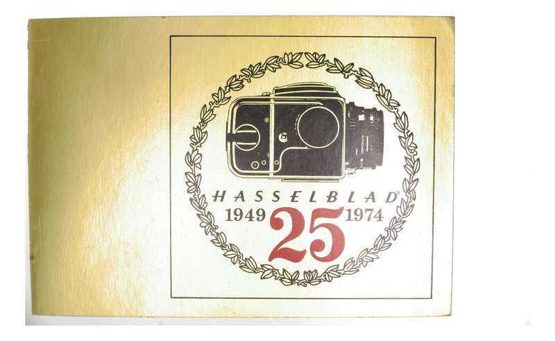 Gold Hasselblad 500CM 25 years Nr 0029 Original vintage manuals Box only