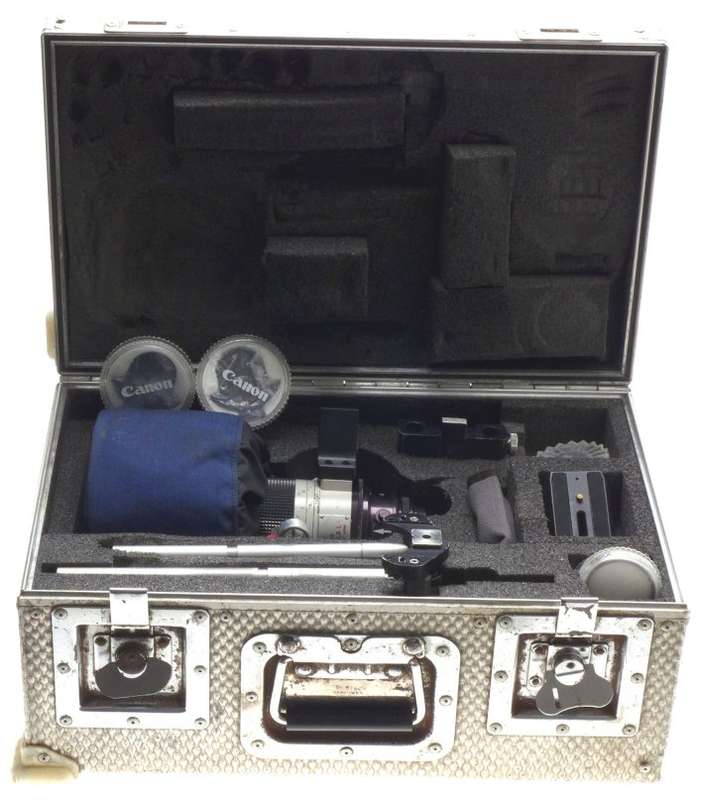 CANON BNC LENS FD 300mm 1:2.8 L SUPER FAST CAMERA LENS KIT BROAD CAST CASE XTRAS