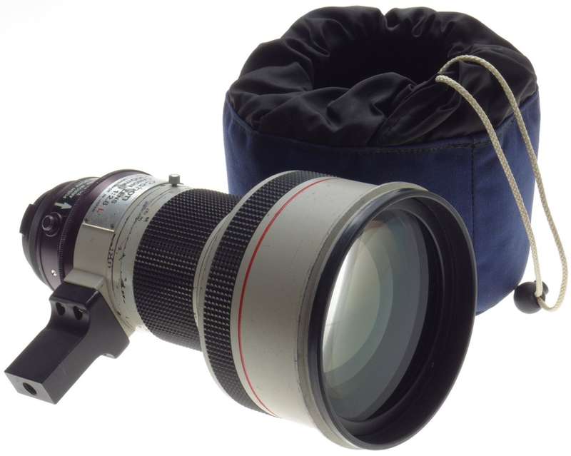 CANON BNC LENS FD 300mm 1:2.8 L SUPER FAST CAMERA LENS KIT BROAD CAST CASE XTRAS