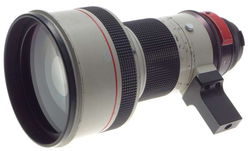 CANON BNC LENS FD 300mm 1:2.8 L SUPER FAST CAMERA LENS KIT BROAD CAST CASE XTRAS