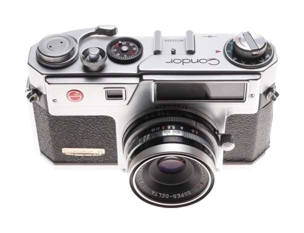 Nikon S2 copy camera Condor VS camera Super-Delta 1:2:8 f=45mm