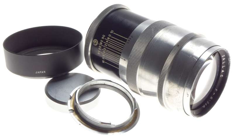 Dallmeyer DALLAC RARE Super-Six f/2 f=8.5cm fits M10 Leica M39 orginal 2/85 lens