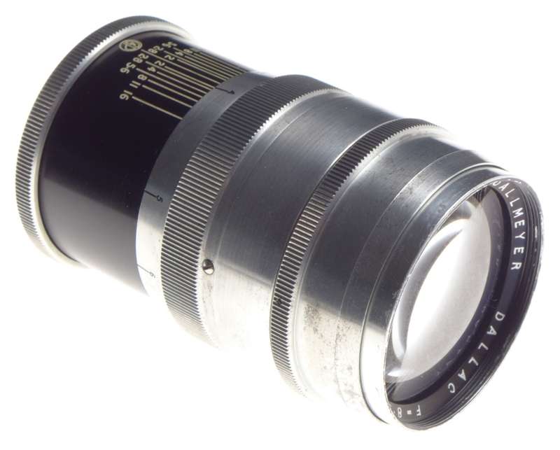 Dallmeyer DALLAC RARE Super-Six f/2 f=8.5cm fits M10 Leica M39 orginal 2/85 lens