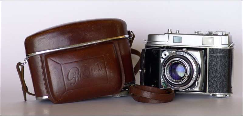 KODAK RETINA IIC XENON 2.8/50mm SCHNEIDER LENS CASED EX