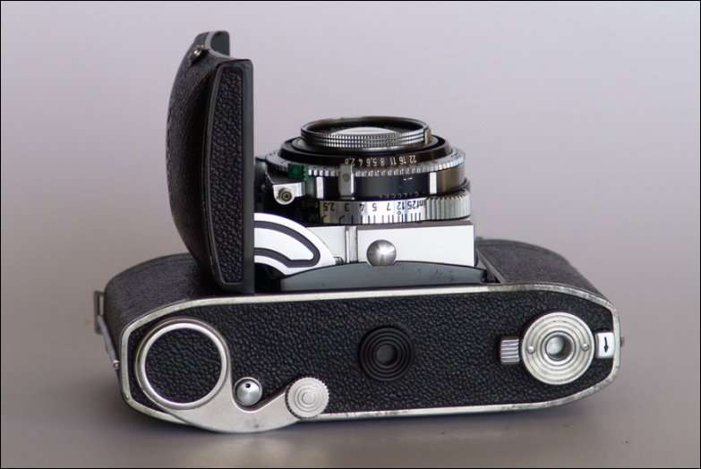 KODAK RETINA IIC XENON 2.8/50mm SCHNEIDER LENS CASED EX