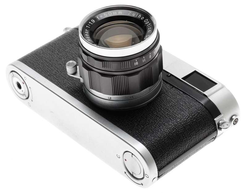 HONOR SL RANGE FINDER LEICA COPY CAMERA ZUIHO 1:1.9 f=50mm LENS ULTRA RARE MINT-