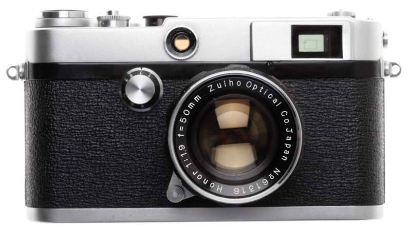 HONOR SL RANGE FINDER LEICA COPY CAMERA ZUIHO 1:1.9 f=50mm LENS ULTRA RARE MINT-