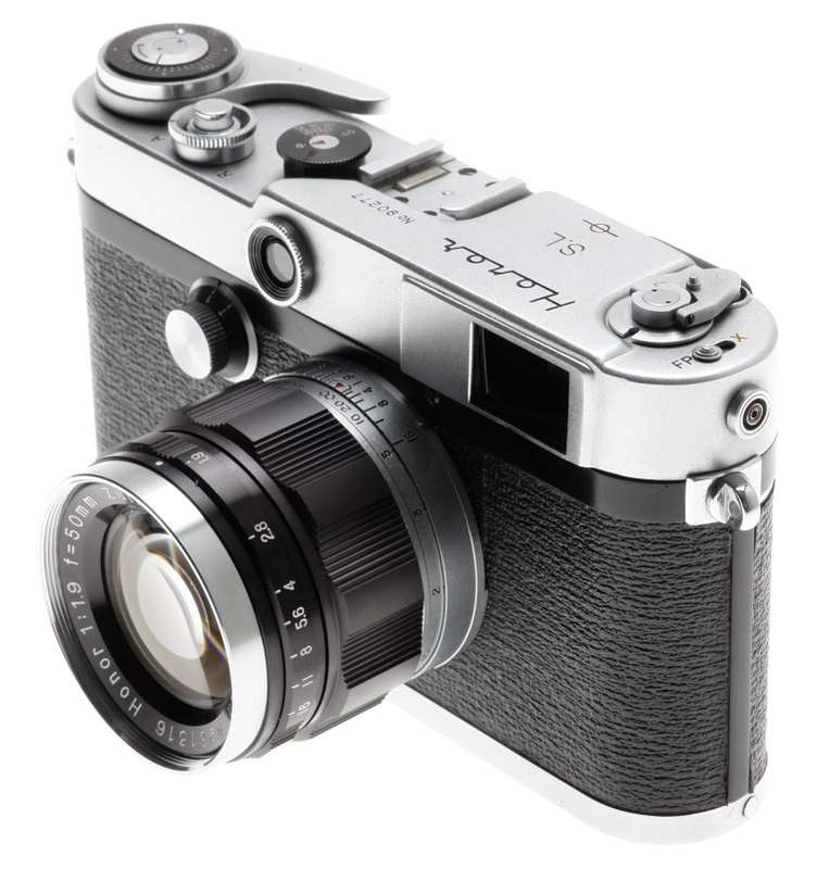 HONOR SL RANGE FINDER LEICA COPY CAMERA ZUIHO 1:1.9 f=50mm LENS ULTRA RARE MINT-